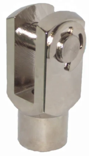 F-NACQ50Y AIRTAC COMPACT CYLINDER PART NACQ SERIES ROD CLEVIS USED WITH 50MM BORE